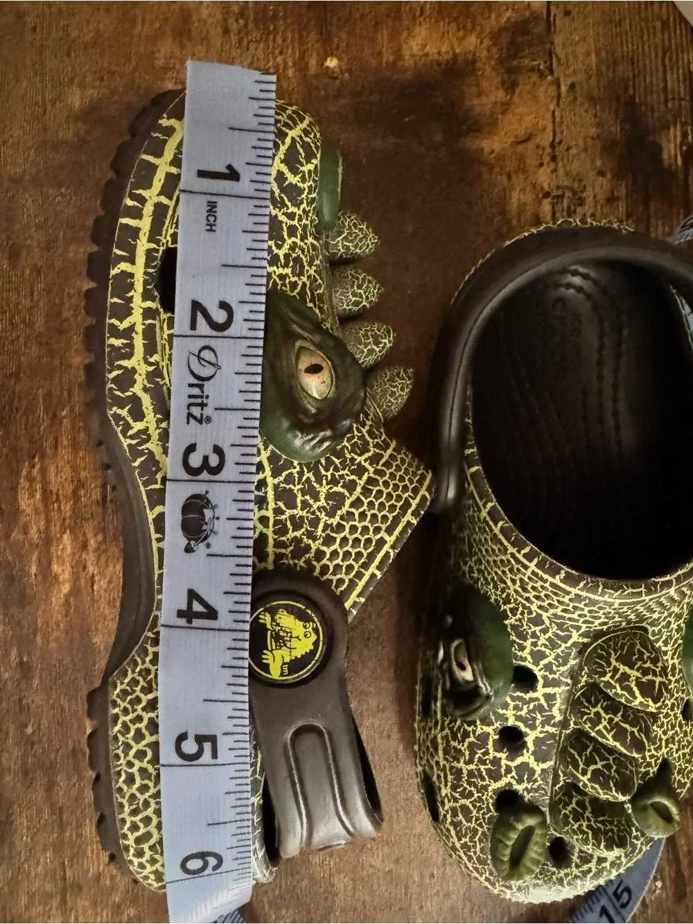 CROCS IAM Scary Dino Clog - Picture 3 of 4